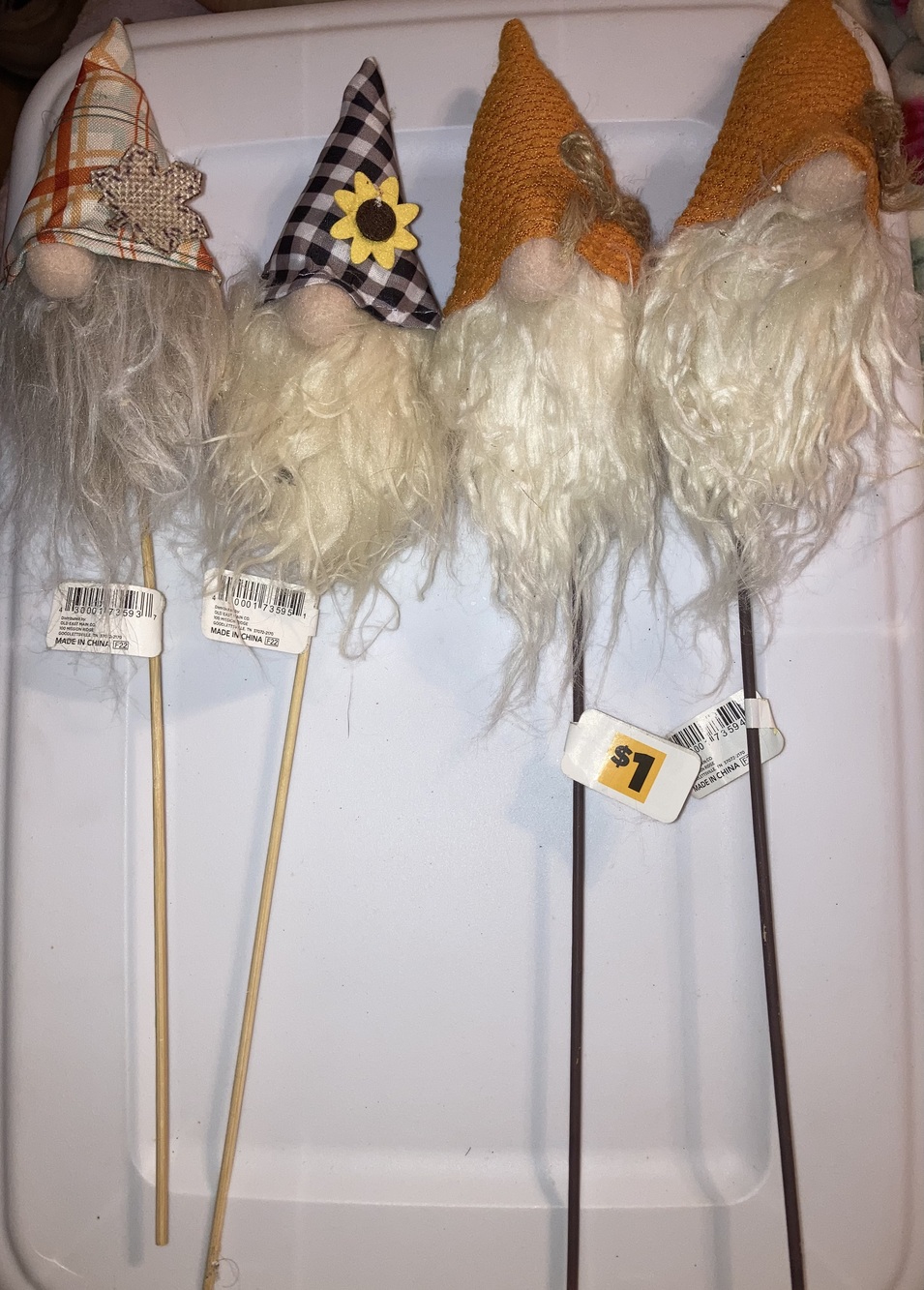 🍁Gnome Sticks Fall Harvest Thanksgiving Decor